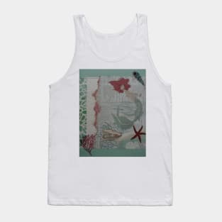 Mermaid collage Tank Top